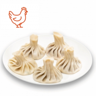 Хинкали с курицей