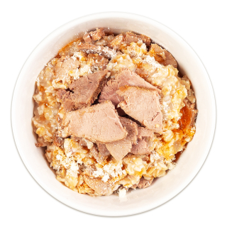 Каша с говядиной