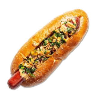 Хот дог азиатский 